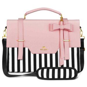 Matein Laptop Messenger Bag w/ Carrying Handle | NWT | RFID Pocket | Fits 17"